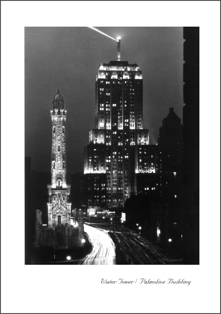 Water Tower / Palmolive Building, 1931