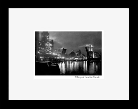 The Chicago River at Night