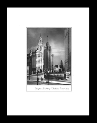 Wrigley Building / Tribune Tower, 1932
