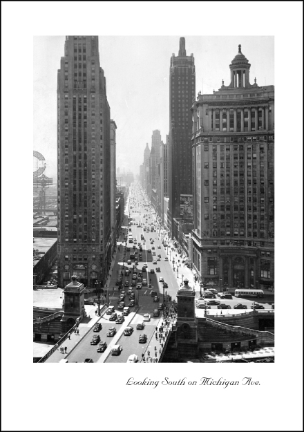 Looking South on Michigan Avenue 