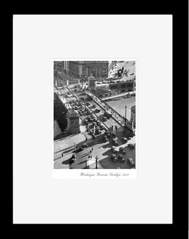 Michigan Ave. Bridge, 1935