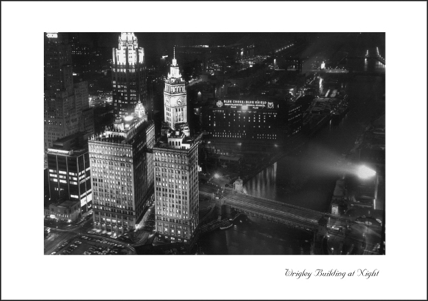 Wrigley Building at Night