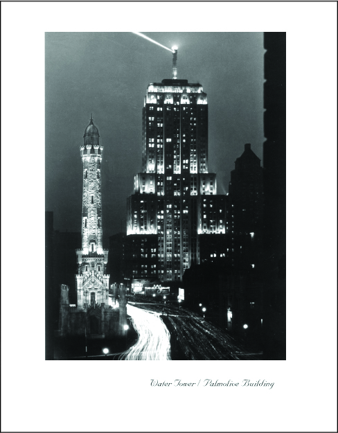 Water Tower / Palmolive Building, 1931