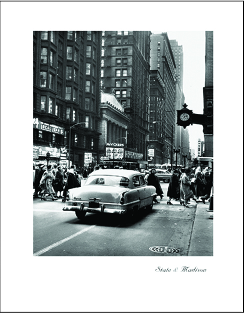 State & Madison, 1955