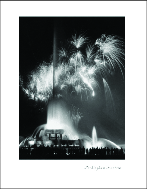 Buckingham Fountain by Night