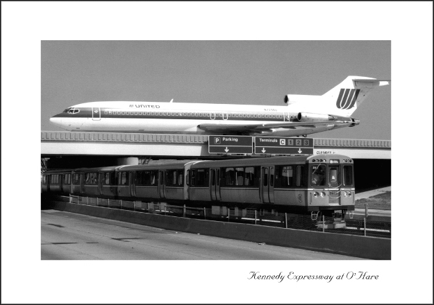 Kennedy Expressway at O'Hare